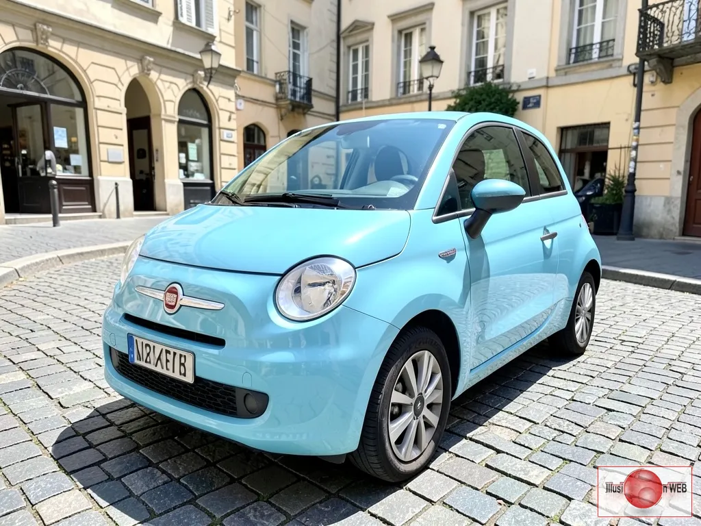 Милый Fiat 500