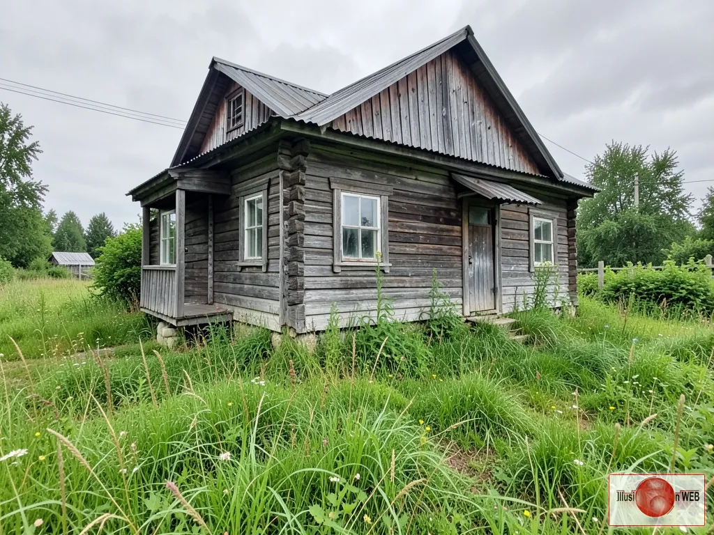 Продам старый дачный домик с участком