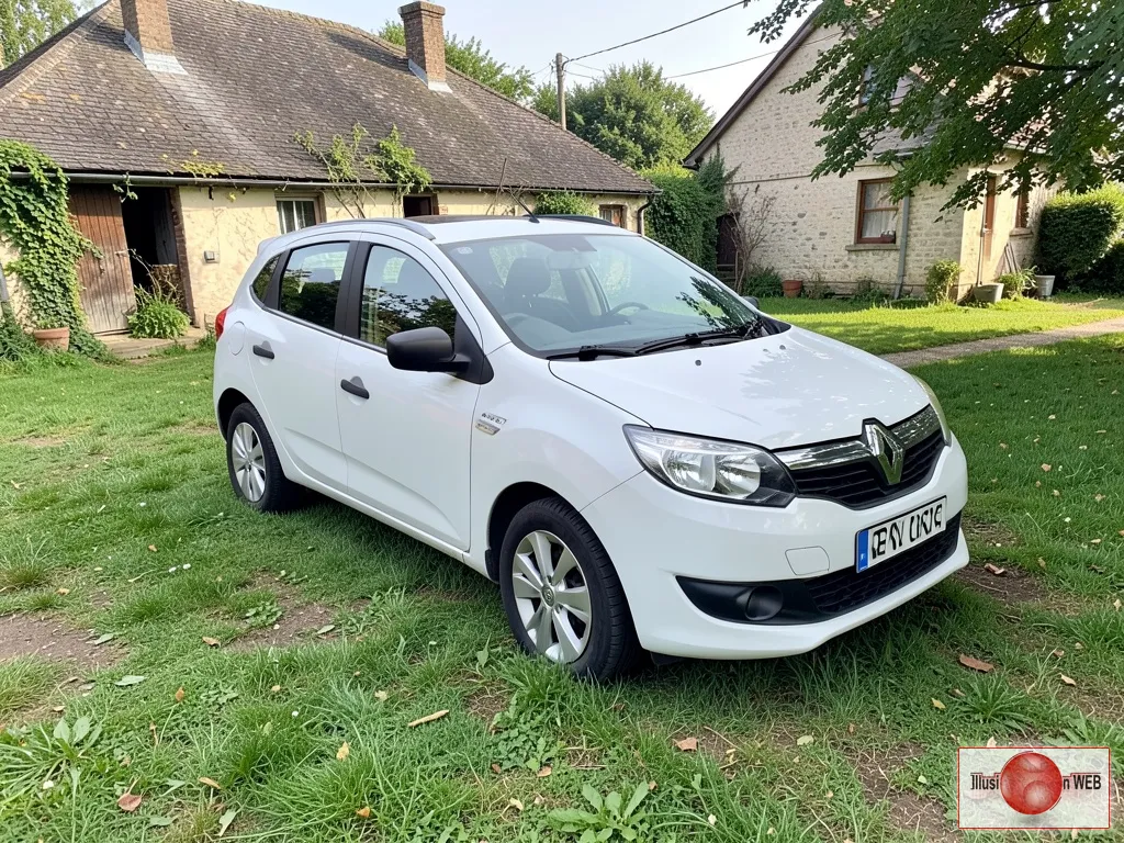 Renault Logan (белый)