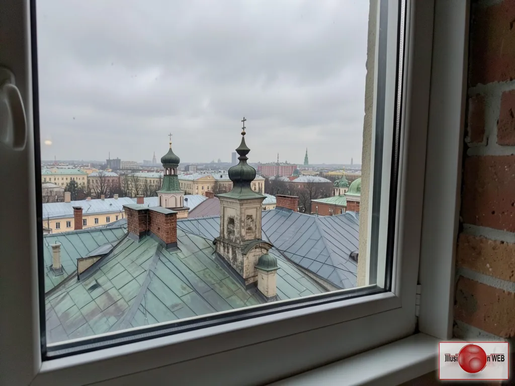 Квартира с видом на крыши!