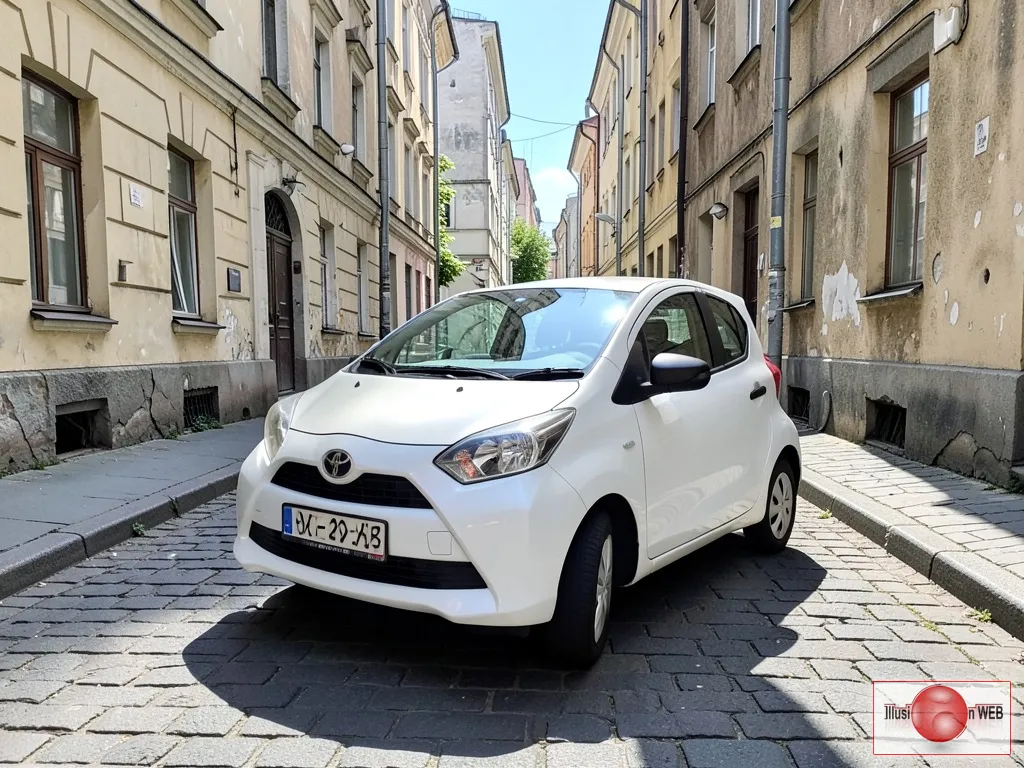 Toyota Yaris, очень экономичная!